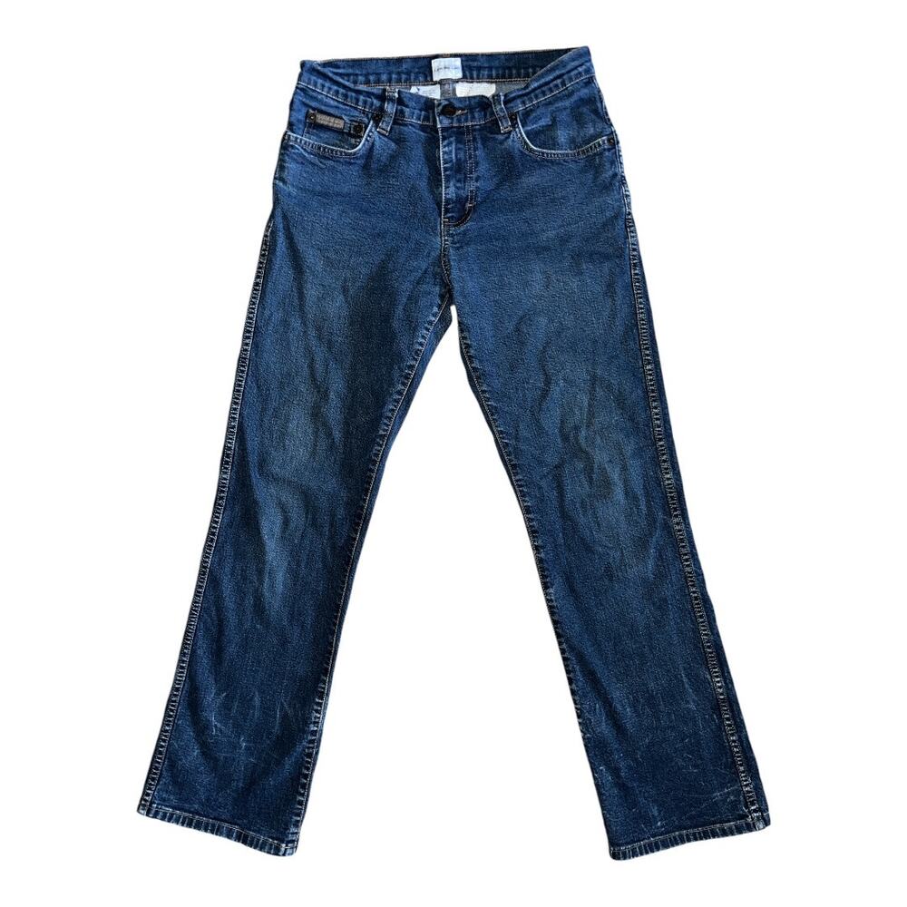 Calvin Klein Straight-leg Jeans Size 4